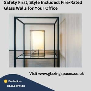 Saftery First, Style Included: Fire-Rated Glass Walls For Your Office at Glazing Spaces